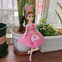 Small Dance Dolls Fighting Roo Continent 61 Childrens Festival Girl Birthday Gift Barbie Dolls An Upgrade (5