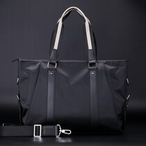 Hand-held mens bag mens bag business horizontal leisure Korean Oxford cloth shoulder shoulder bag briefcase