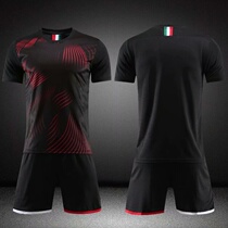 Football suit suit male summer adult college student club board Jersey training suit Barcelona Messi long sleeve customization