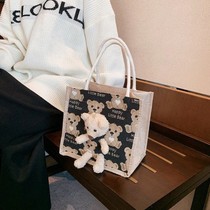 Lunch box bag portable high-value insulation bag Bento bag large capacity waterproof cute office worker thickened insulation