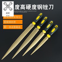 Polished Filing Shaping Filing Knife Gold Filing Knife Hardwood Woodworking Filing Wood Filing Fine Teeth Knifepoint Head Semicircle Tool Filing Red Wood