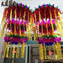 Lantern white matter Funeral funeral plastic floating for funeral and funeral supplies dead people upper graves hanging clear and clear graves floating gourd pendants