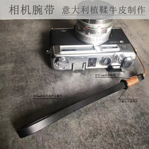 Cowhide SLR Camera Wrist strap Retro Sony Fuji Canon Nikon Micro one-handed rope Lanyard Sports Wristband