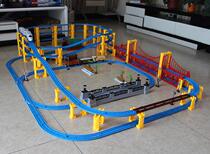  Electric track small train toy set Harmony number variety track master large scene multi-layer puzzle boy