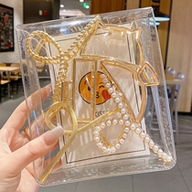 Net celebrity 2021 new pearl cute hairpin grip clip female back of the head hairpin headdress clip temperament shark clip