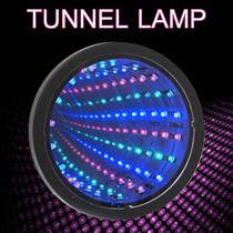 1pcs LED Mirror Tunnel Light Round infinity tunnel lamp nove