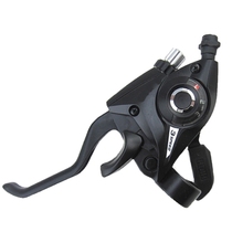 Bicycle shift transmission speed Mountain one-piece finger handle brake aluminum alloy piece finger parts speed regulation