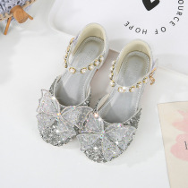 UK Next sara princess shoes 2021 summer new childrens sandals little girl Aisha bow childrens shoes