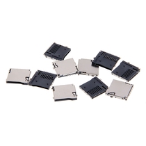 10PCS Push-Push Type TF Micro SD Card Socket Adapter Automat