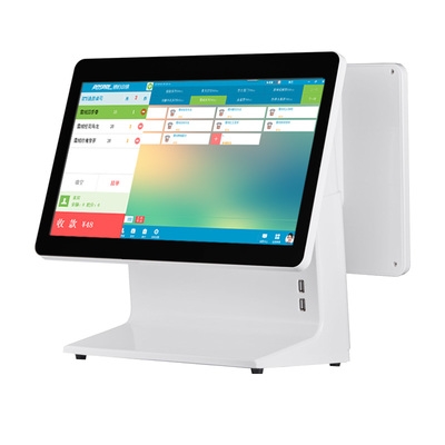 Double screen cash register supermarket fast food clothing milk tea shop hotel touch one tobacco convenience store mother and baby win7