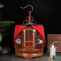 Hollow cage Carved bird cage Bamboo bird cage Thrush bird cage Large starling bird cage Wren bird cage Bamboo bird cage