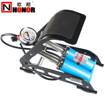 Foot pump high pressure Mini Portable bicycle electric car motorcycle car home foot inflation
