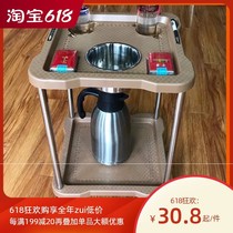 Xueong tea machine tea table Teahouse chess room multi-function corner coffee table table side mahjong shelf small matching tea