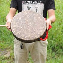 30-45cm pure handmade bronze gong flat bottom high side Gong high wall Gong big gong Taoist Gong open road gong