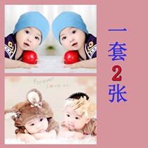 Baby Pictorial wall Stickers(set of 2) Dragon and Phoenix baby poster photos Baby pictorial wall stickers beautiful and cute