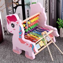 Baby childrens eight-tone piano puzzle toys building blocks 6-12 months Boy Girl 0-1-2 3 years old early education
