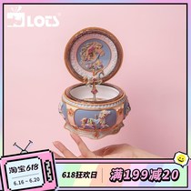 LOTS Carousel Music Box Music Box MAGIC BOX Birthday Childrens Day gift girl send girlfriend girl heart