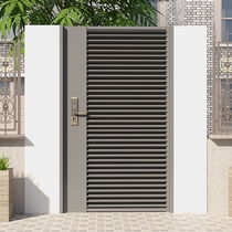 Iron Art Door Stainless Steel Patio Door Entrance Door door Single double open outdoor door Shutter Door Garden Villa Gate
