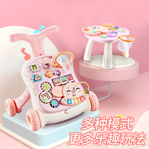 Baby walker trolley Multi-function anti-rollover learning to walk walking aid Boy baby girl child childrens toys