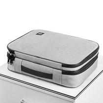 Certificate storage bag Oxford textile waterproof portable portable travel travel home certificate storage box A4 small finishing box
