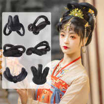 Ancient costume Hanfu wig Ancient hairstyle Song style Tang style hair bag partial Phoenix bun Full hair can be deformed Ming hair bag