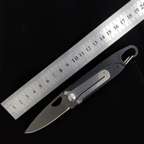 Folding knife stainless steel portable knife Swiss technology self-defense mini high hardness multifunctional outdoor knife combination