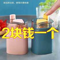 Press toothpick box creative automatic pop-up Nordic ins restaurant personality toothbox household toothpick pot