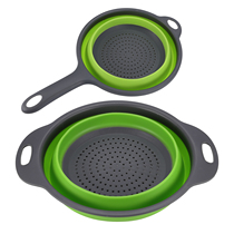 Colander Dish Drainer Foldable Strainer Fruit Vegetable Wash