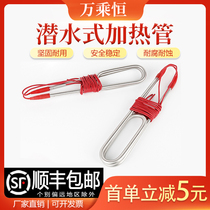 Industrial Burning Water Rod Electric Heating Tube Heating Rod High Power Submersible Stainless Steel Tank Pool Heater 380V220V