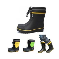 Dapingshan Camel Rain Boots Male Labor Protection Rain Boots Male Anti-stab Anti-smashing Rubber Steel Head Waterproof Steel Bottom