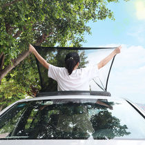 Car sunroof sunshade net screen roof sunshade car mosquito net interior heat insulation sunscreen cloth anti-mosquito cover