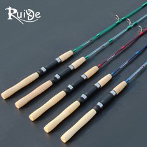 Japan Import Factory Direct Sales 1 5 m Maguchi Road Subrod Straight Shank Super Soft UL Sea Rod Raft Fishing Rod Wood Handle Solid