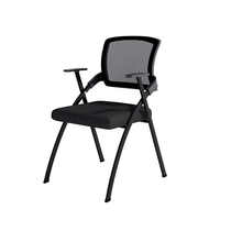 Office chair student chair with writing board staff chair listening chair table and stool meeting conference chair integrated folding training Chair