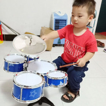  Large childrens toy drum set beginners beat baby children jazz drum music instrument Guitar puzzle early education