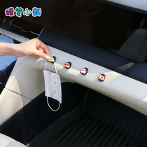 Wax Pen Small New Car Multifunction Deputy Driver Small Hook Front Cute Stick Hook On-board Hook Seat Back Hook