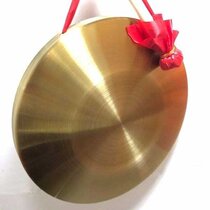 Instrument gongs and drums nickel sanjuban props sounding brass or a clangin xiang luo steel material sounding brass or a clangin gongs and drums nickel flood warning sounding brass or a clangin