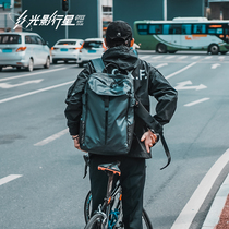 GYXX light and shadow planet Zeus backpack mens backpack travel function helmet trend ins2021 new bag