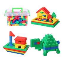 Plastic splicing small particle building blocks 3-6 years old parent-child garden male and female baby splicing children 4-7-8 educational toys