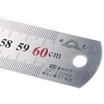 Stainless steel ruler 1 meter steel ruler steel plate ruler 150 300 500 600 0mm steel ruler