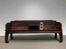 Big red sour branch Luohan bed Ming and Qing classical mahogany furniture cross-toe Sandalwood Home multi-person set factory price direct sales