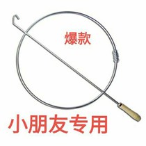 Solid rolling iron ring Primary School roller hoop toy iron ring ring push iron ring rolling ring iron ring pushing iron ring children toy