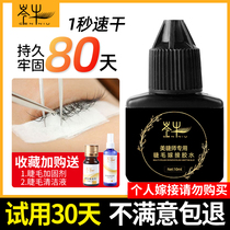 Grafting eyelash glue Mei Zi shop special anti-allergic super long lasting 1 second quick-drying American Iguchi clerk glue