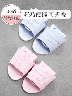Travel portable folding slippers beach shoes children's outdoor sandals beach shoes children's beach shoes children's wading