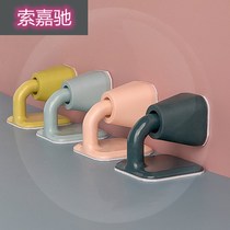 Door suction card door windproof fixed door stopper door stopper door blocking anti-opening plug door seam strip windproof door windproof fixed