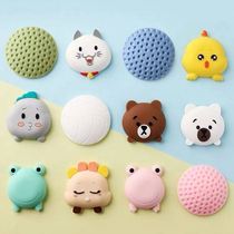 Door handle anti-collision silicone cover door rear door handle anti-collision pad silicone refrigerator door lock bump sticker Wall protective cover