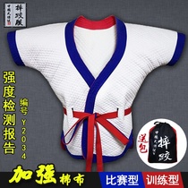 Chinese wrestling clothes red and blue traditional wrestling clothes Chinese wrestling clothes Chinese wrestling clothes