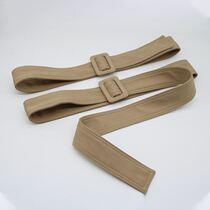 Belt female decoration with woolen coat simple Joker trench coat belt women with coat decoration khaki cloth