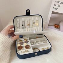 First Accessories Box Small Portable Jewelry Containing Box Advanced Sensation Female Eurostyle Earrings Minimalist Earrings Delicacy 