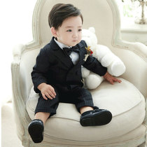 Boys suit male baby flower boy banquet celebration dress baby baby suit little boy suit