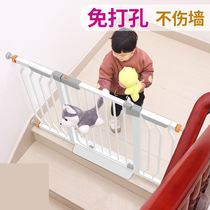 Indoor dog isolation door door dog fence fence Imitation fall anti-dog non-perforated corridor entrance fence